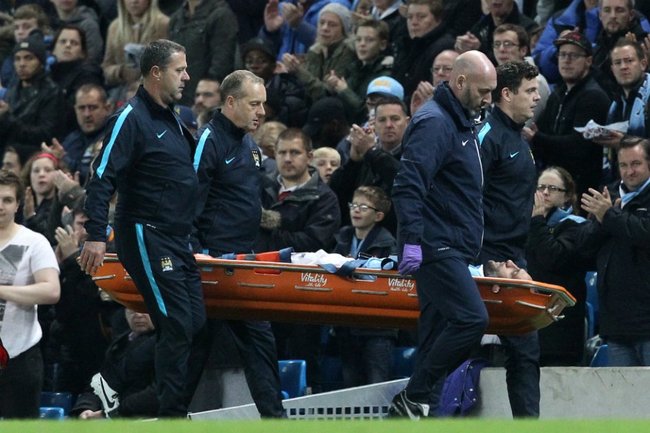 Pablo Zabaleta recae de su lesión de rodilla