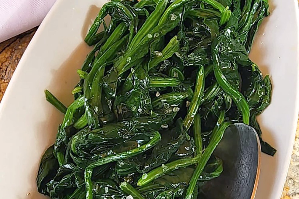 Receta para preparar espinacas a la italiana