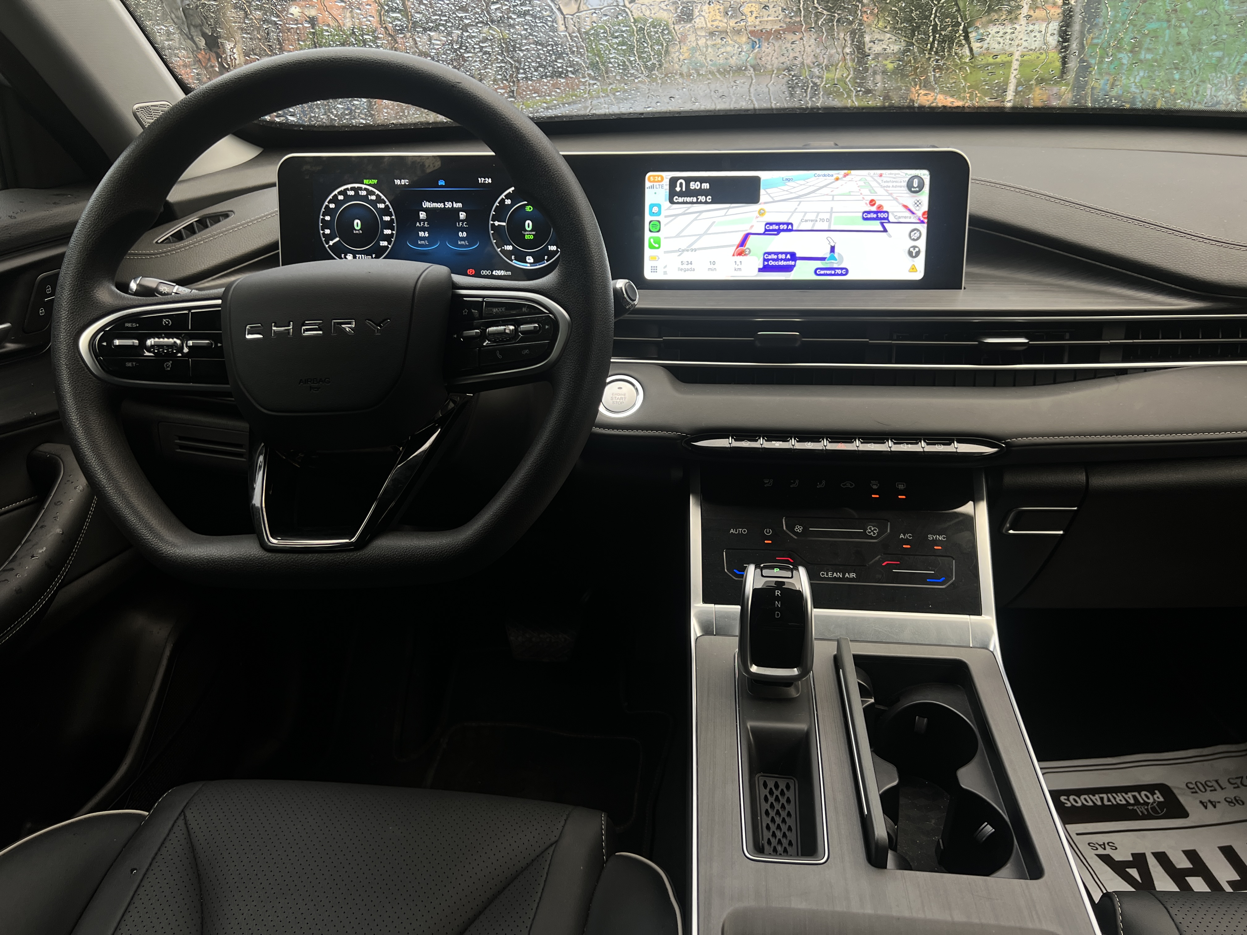 Interior Chery Tiggo 4 CSH.