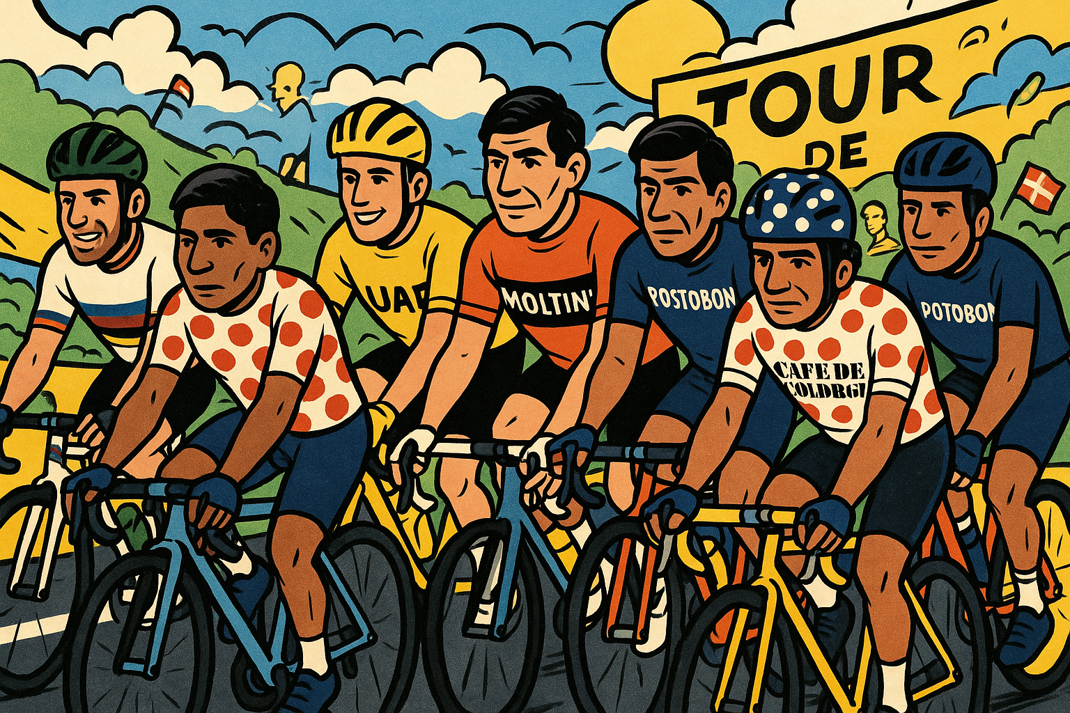 Los ciclistas más ganadores de etapas en el Tour de Francia