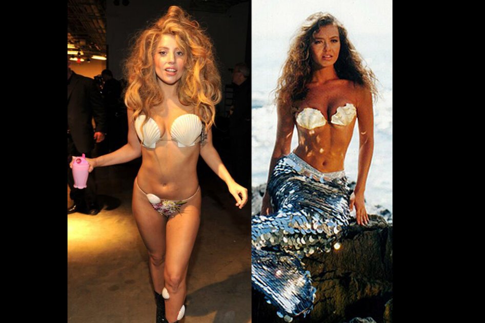 Lady Gaga se viste como Thalía, ¿pura coincidencia?
