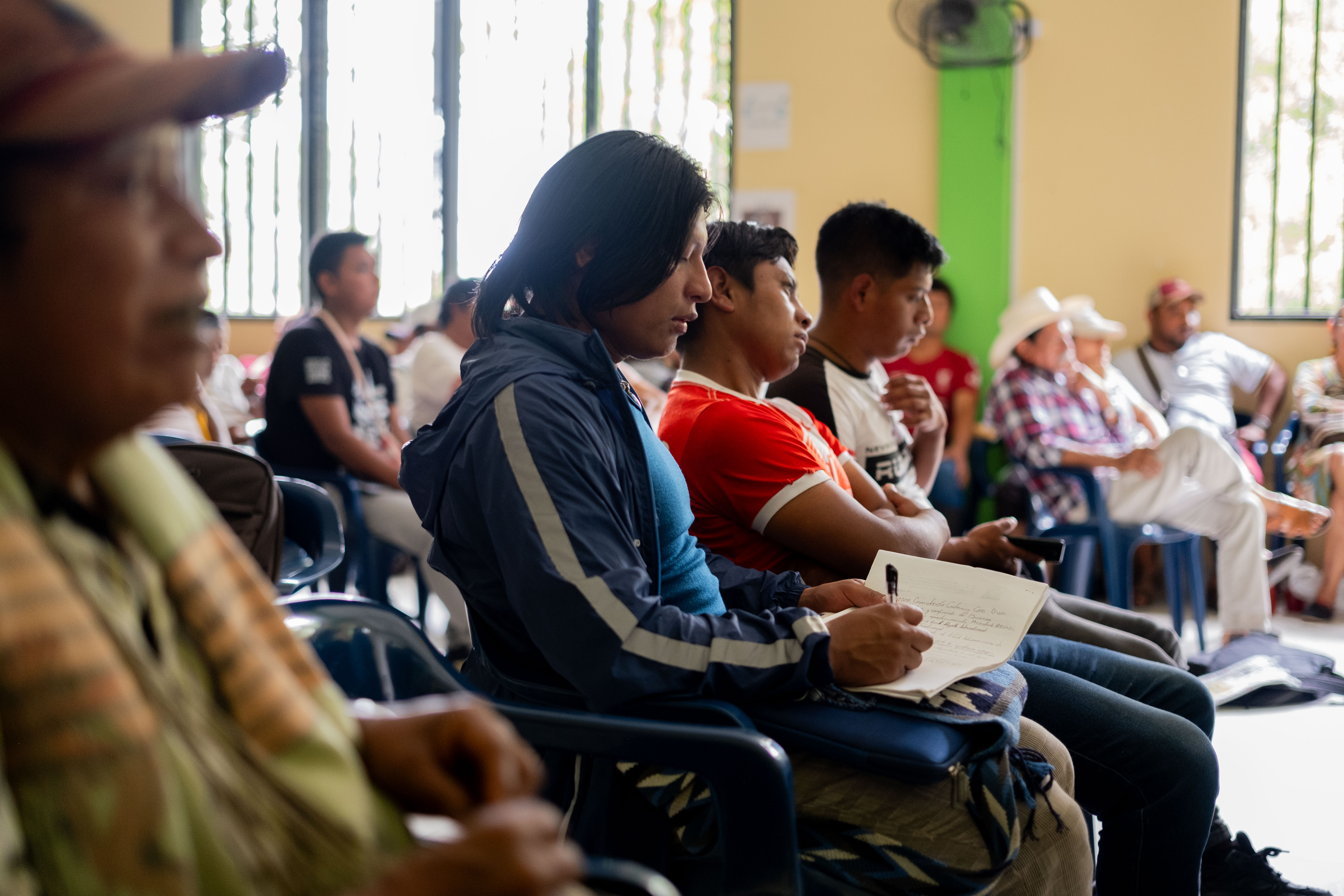 Socialización Caso U'wa en Cubará (Boyacá).