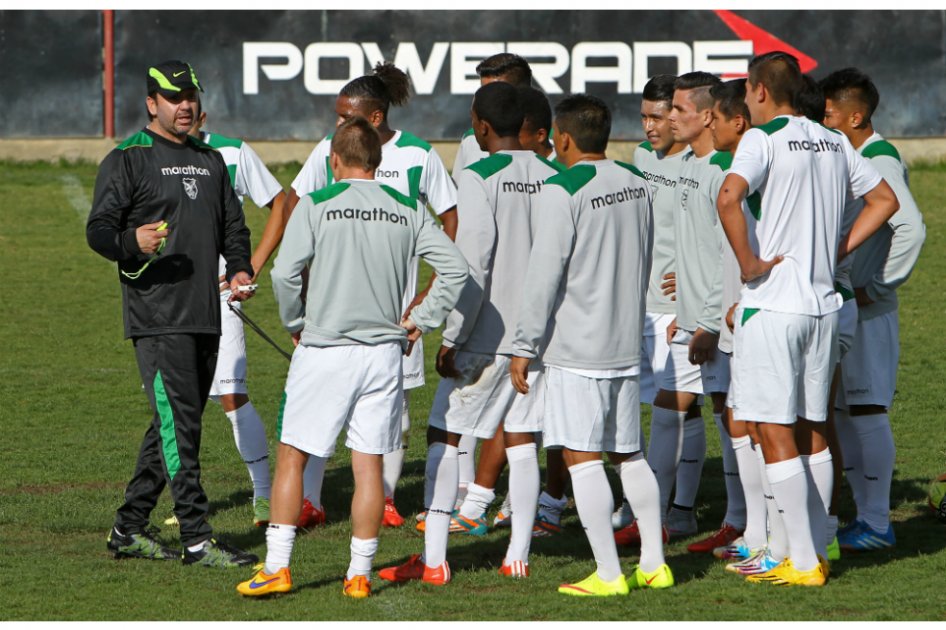 Bolivia inicia ilusionada su preparación para partidos con Uruguay y Ecuador