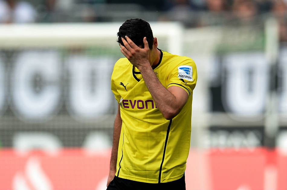 Dortmund sufrió su primera derrota en la Bundesliga 2013