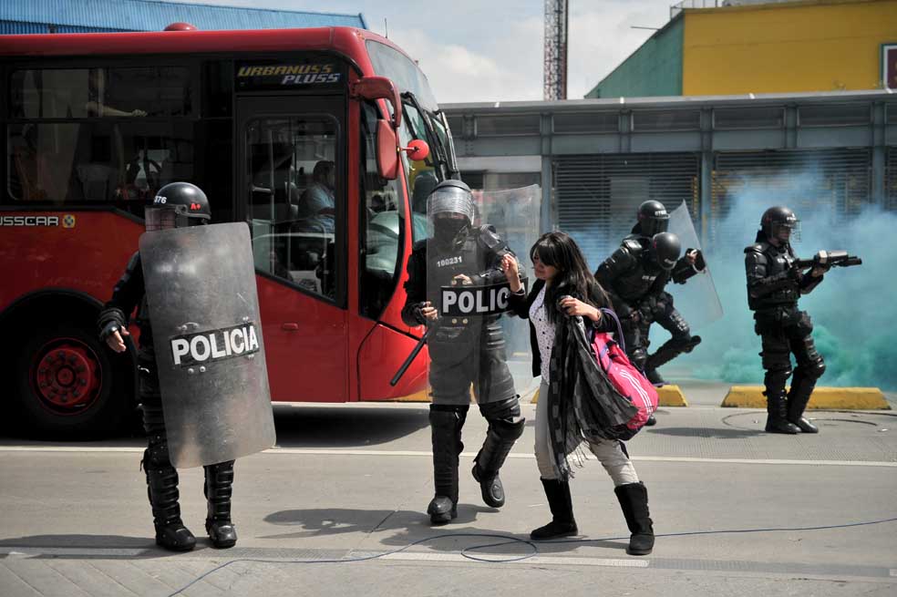Una semana agitada en TransMilenio