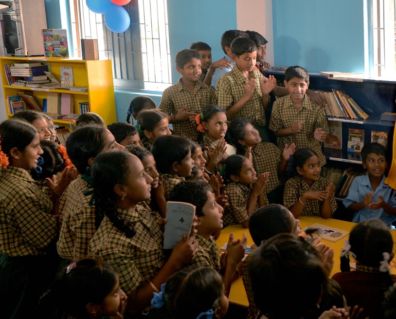 Los exámenes en las escuelas de la India, un problema para el Gobierno.  / AFP