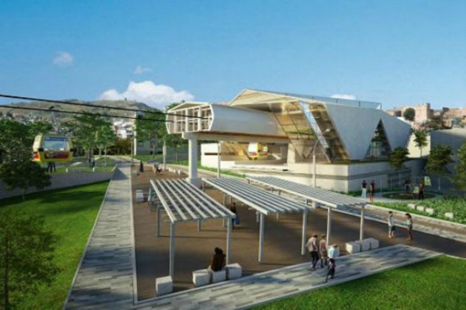 Gustavo Petro firma acta de construcción del cable aéreo de Ciudad Bolívar