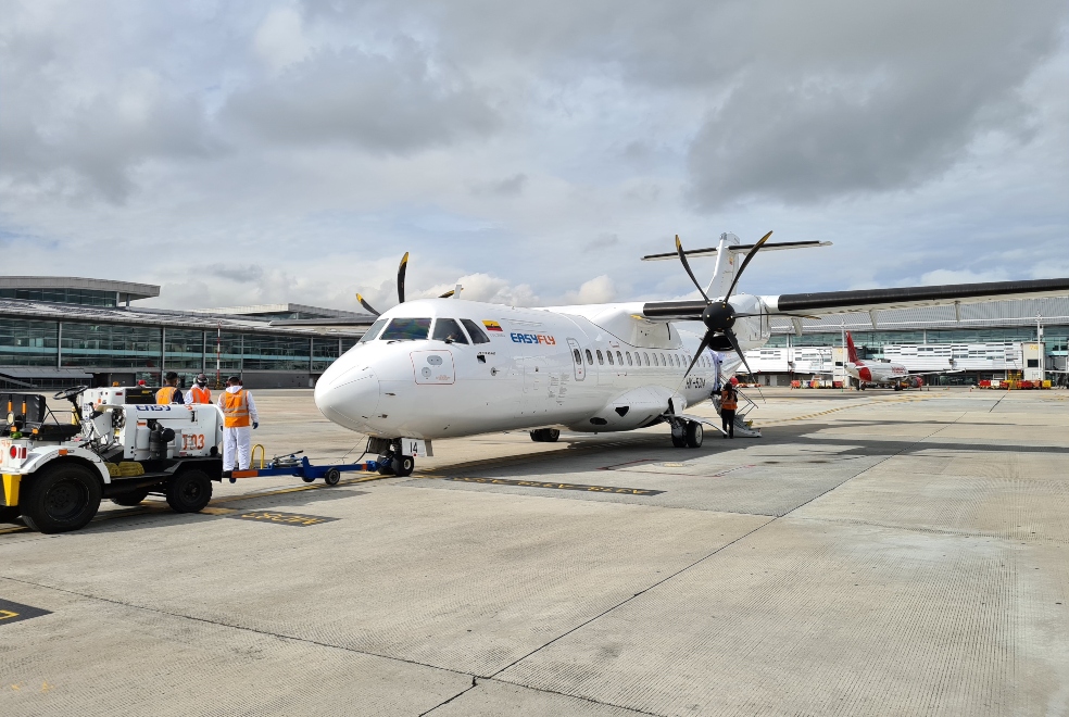 Easyfly aumenta la oferta de vuelos desde Bogotá y hacia  Manizales