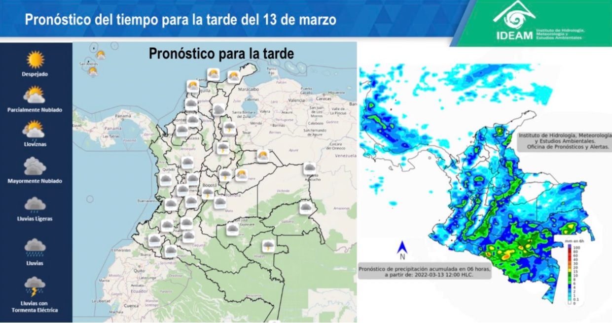 Imagen tomada del Ideam.
