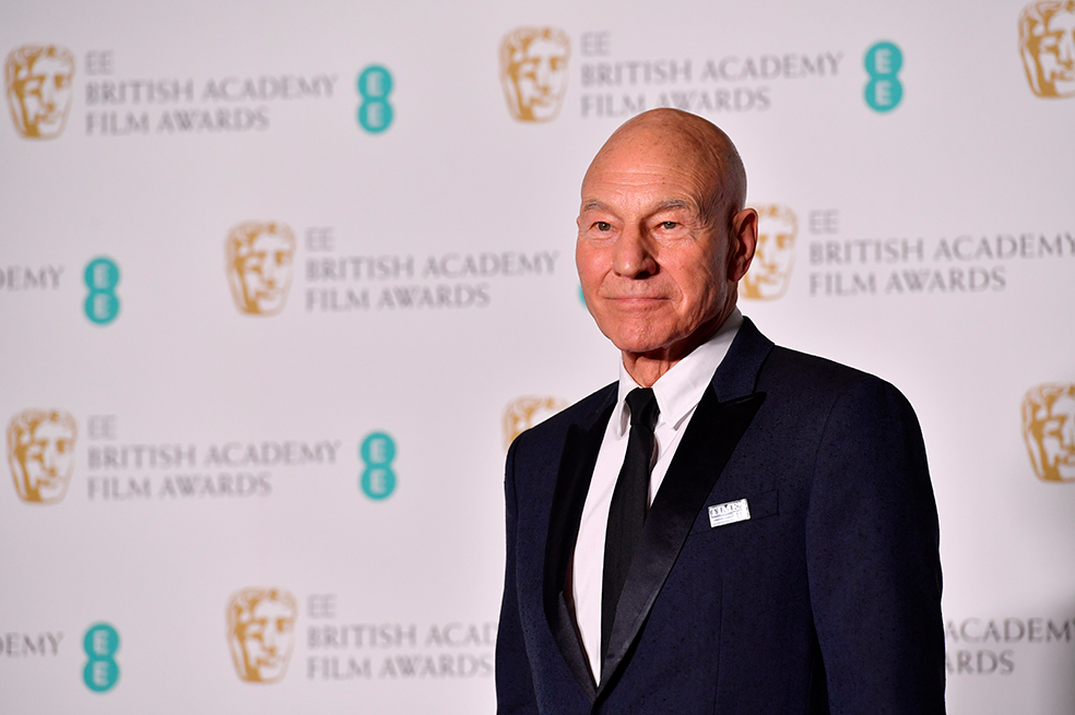 Patrick Stewart interpretará a Jean-Luc Picard en nueva serie de «Star Trek»