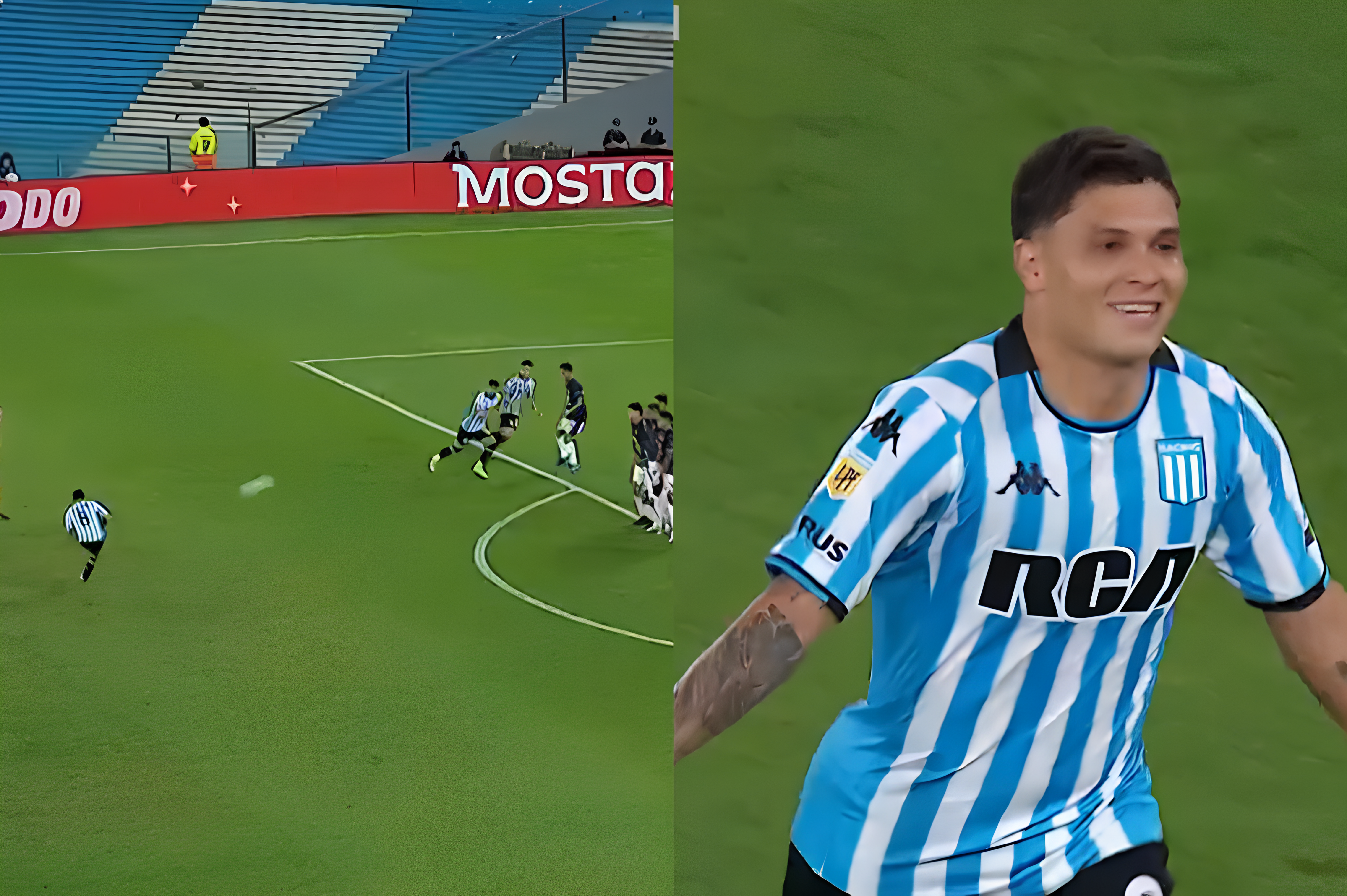 Video: el golazo de Juan Fernando Quintero que le dio la victoria a Racing