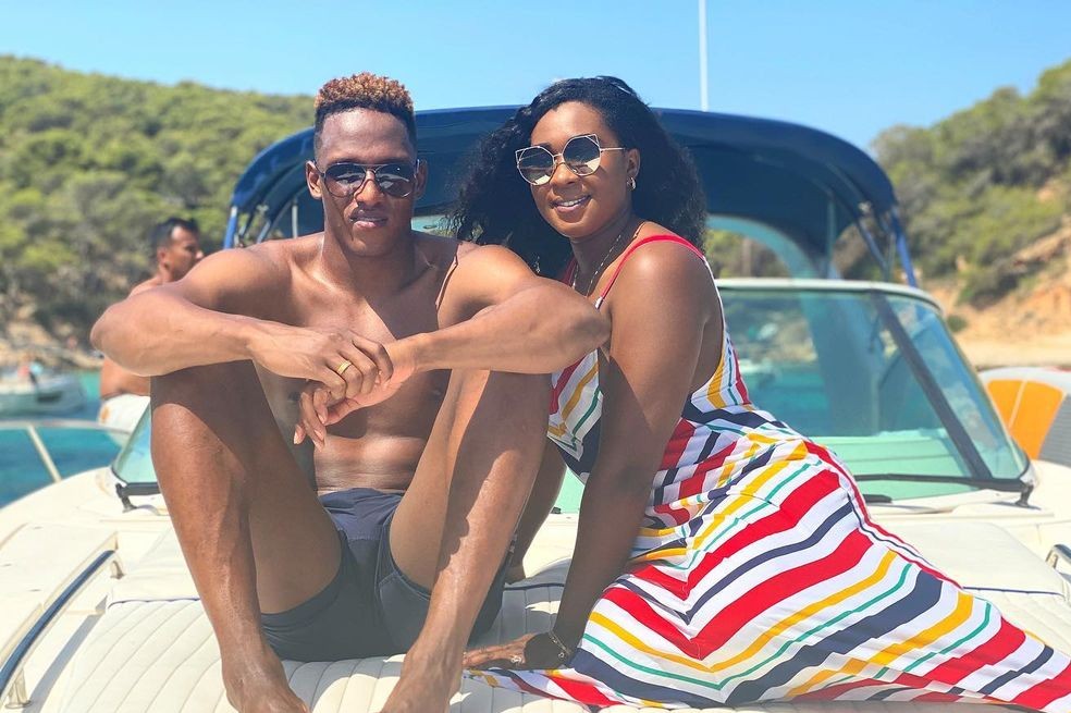Yerry Mina y su pareja serán padres por primera vez