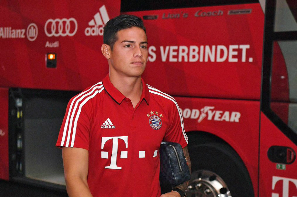 ¿Volverá James al banco de suplentes del Bayern?