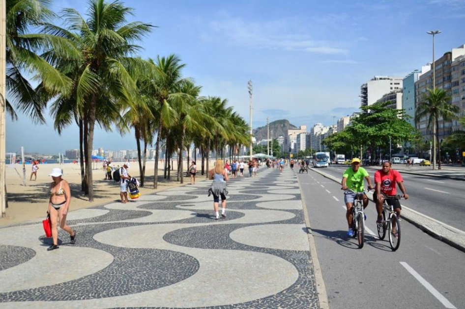 Playa de Copacabana, Río de Janeiro. Foto: Archivo