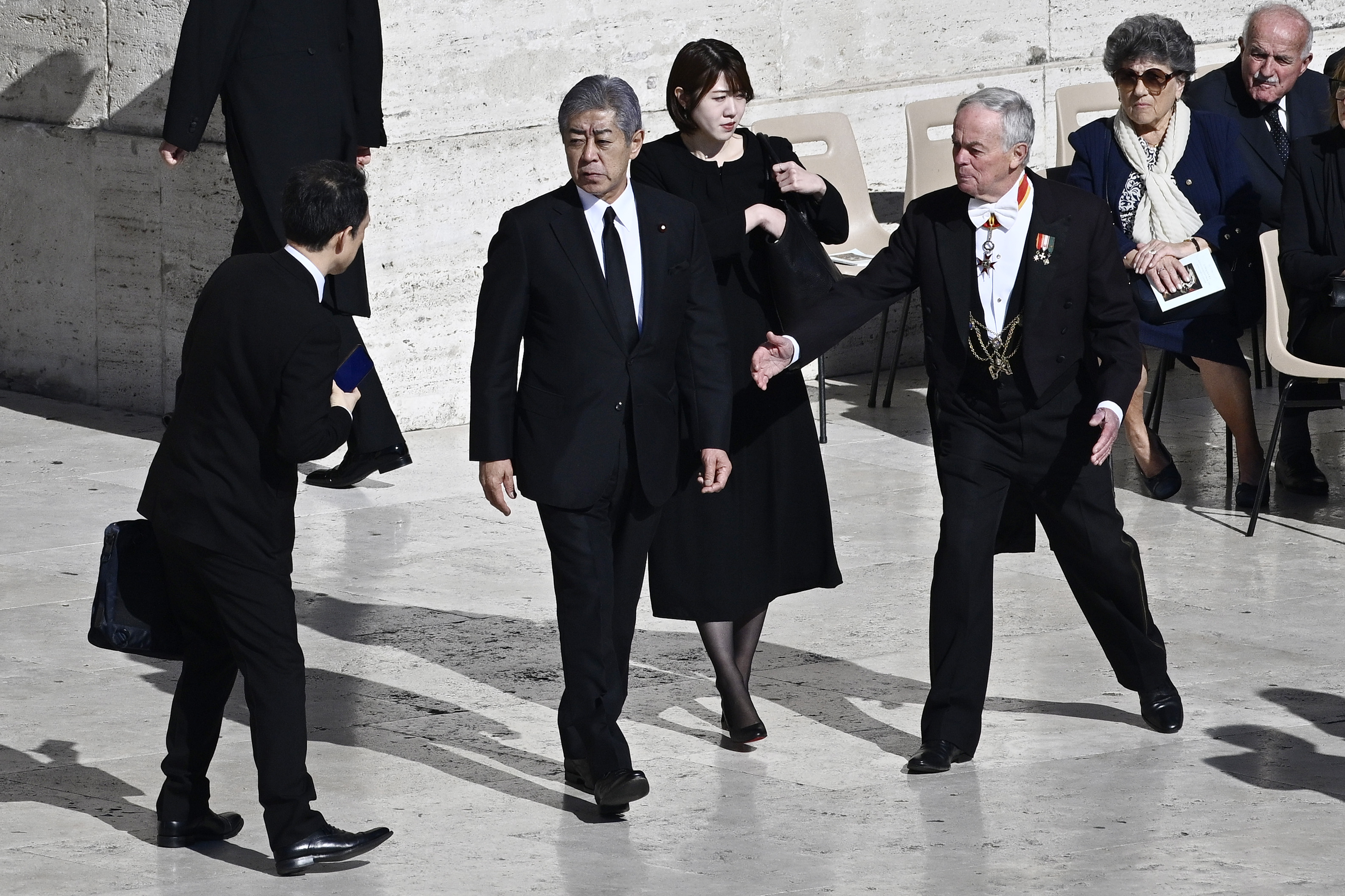 Funeral papa Francisco, asistententes