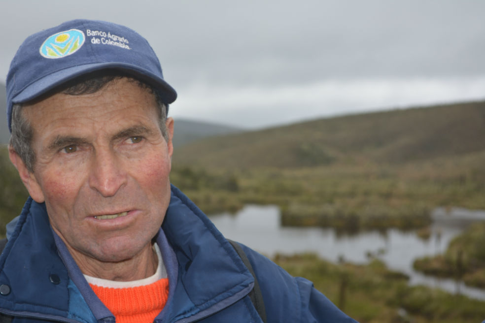 Vidal González, el guardián del páramo de Guacheneque