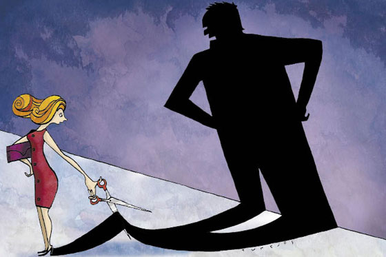 Mujeres vistas por caricaturistas