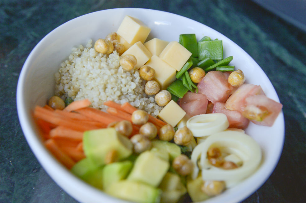 Receta del día: Bowl de quinua