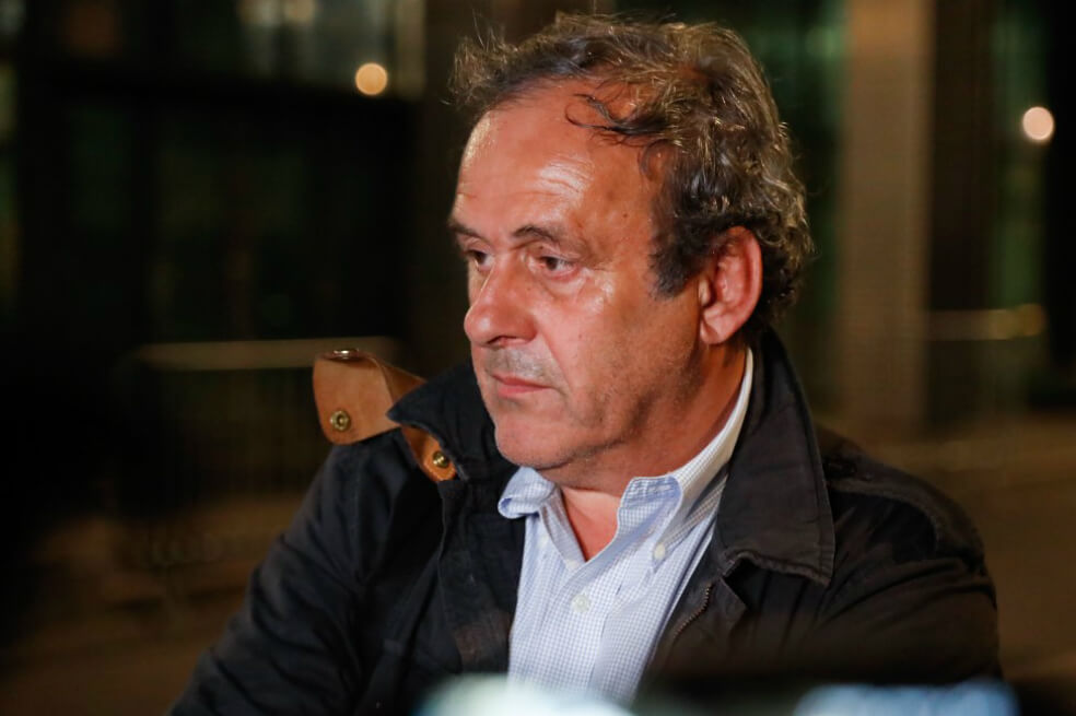 Michel Platini, en libertad tras ser interrogado