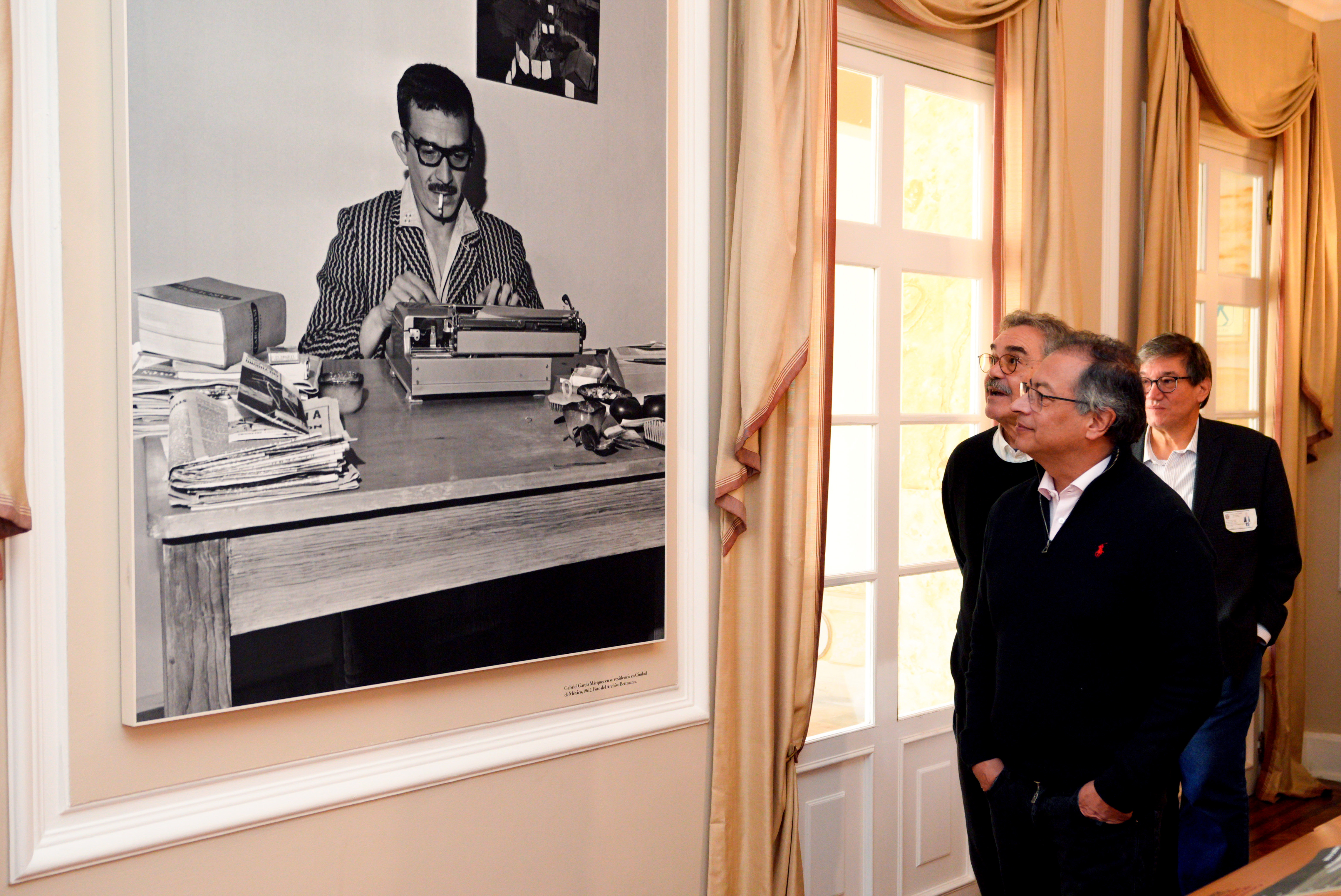 La obra de Gabriel García Márquez se instala en una sala de la Casa de Nariño