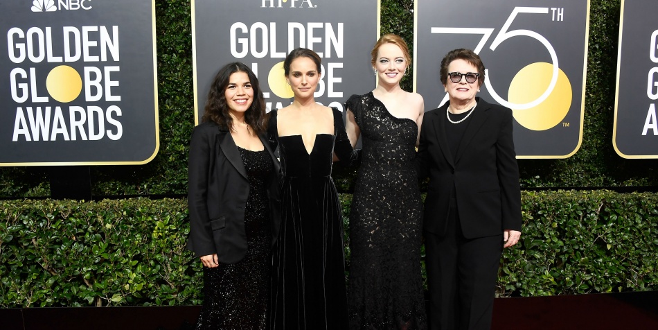 ¿Por qué la alfombra roja de los Golden Globe se tiñó de negro este año?
