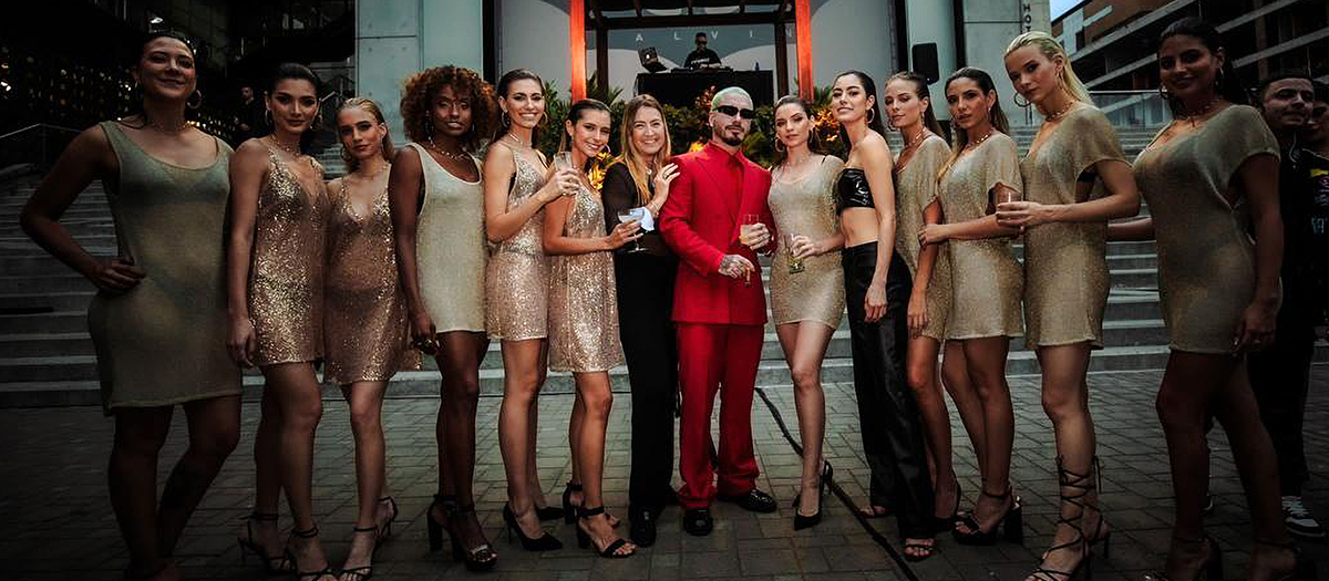 Maluma, Sech, Farina y Ryan Castro fueron al cumpleaños de J Balvin en Medellín
