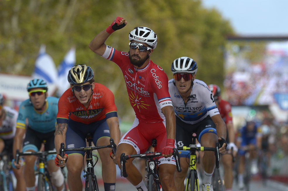 Bouhanni ganó en San Javier; Miguel Ángel López, el mejor colombiano