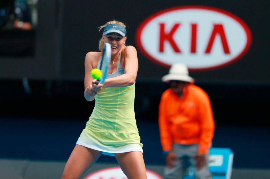 Sharapova, a segunda ronda del Abierto de Australia