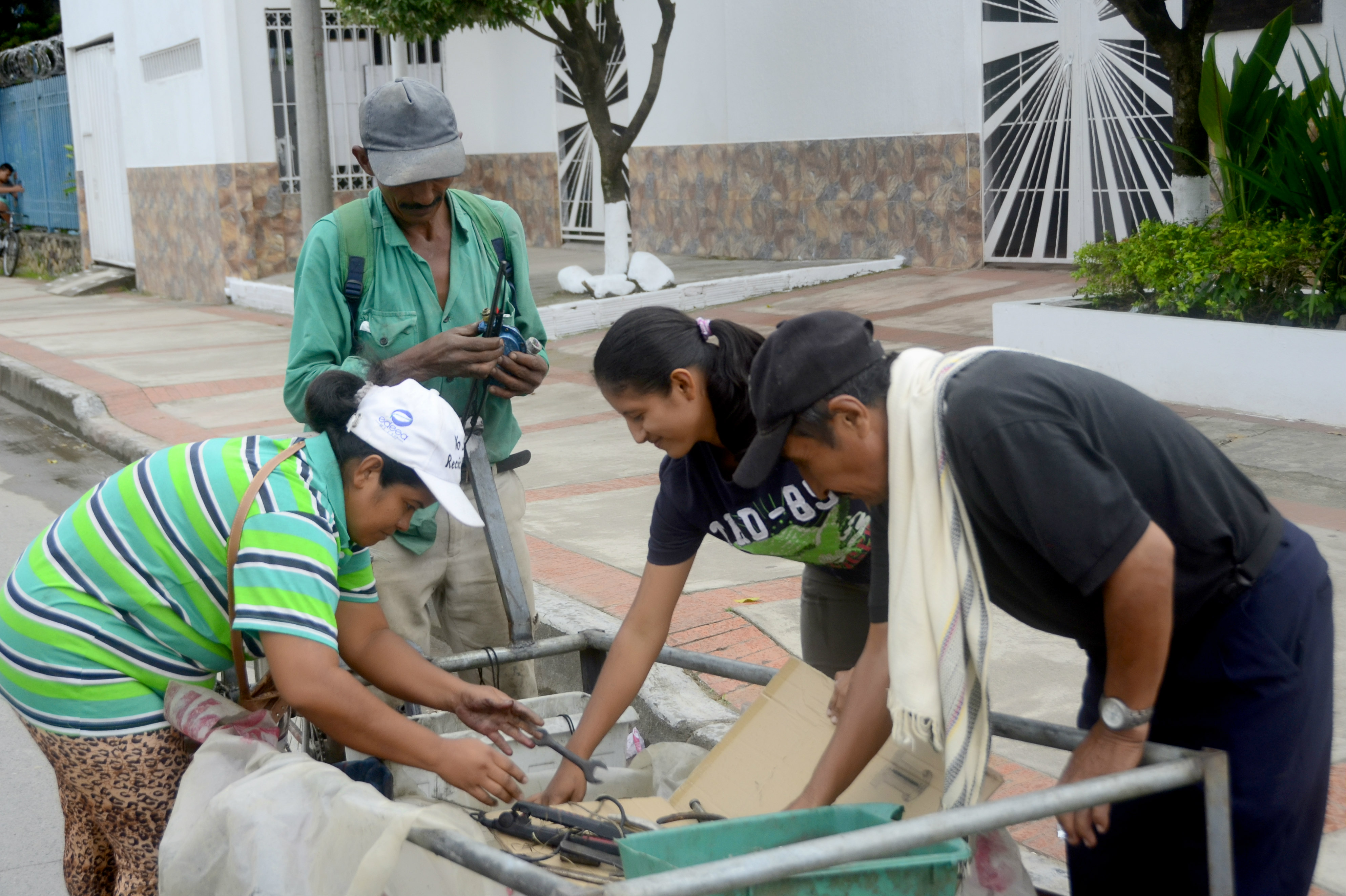 Los que recogerán el desorden en Villavicencio tras la visita del papa Francisco