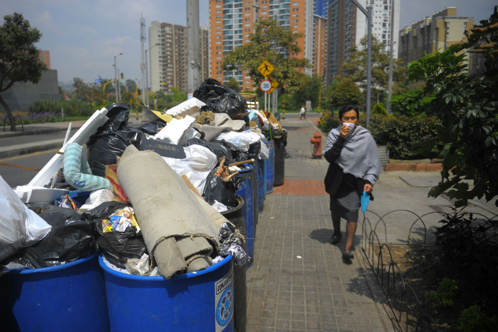 Galería: así se vive crisis sanitaria en Bogotá