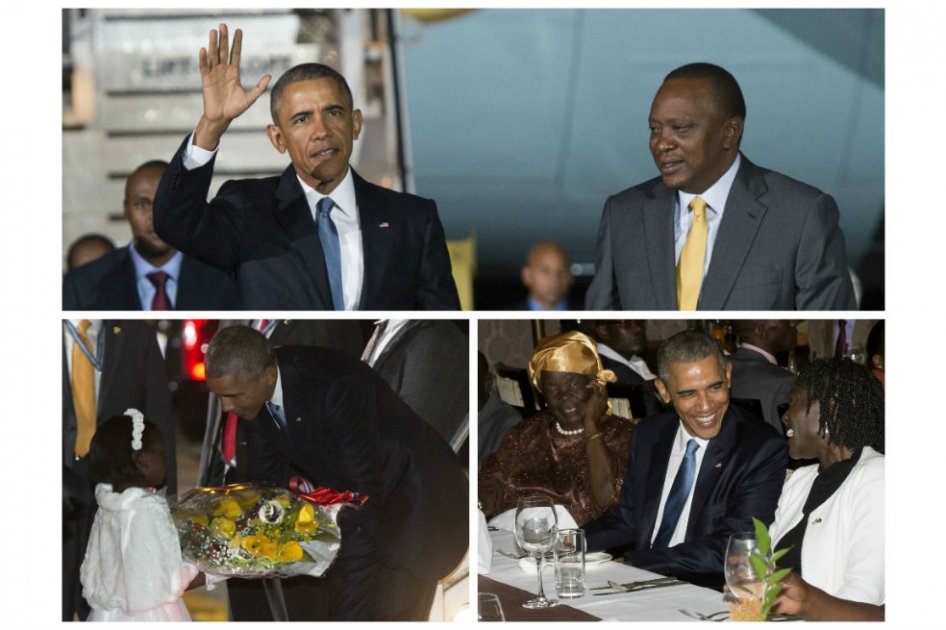 Obama llega a Kenia, el país de su padre, entre drásticas medidas de seguridad