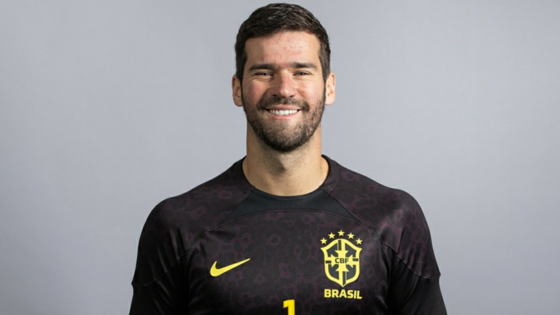 Alisson Becker, arquero de la Selección de fútbol de Brasil.