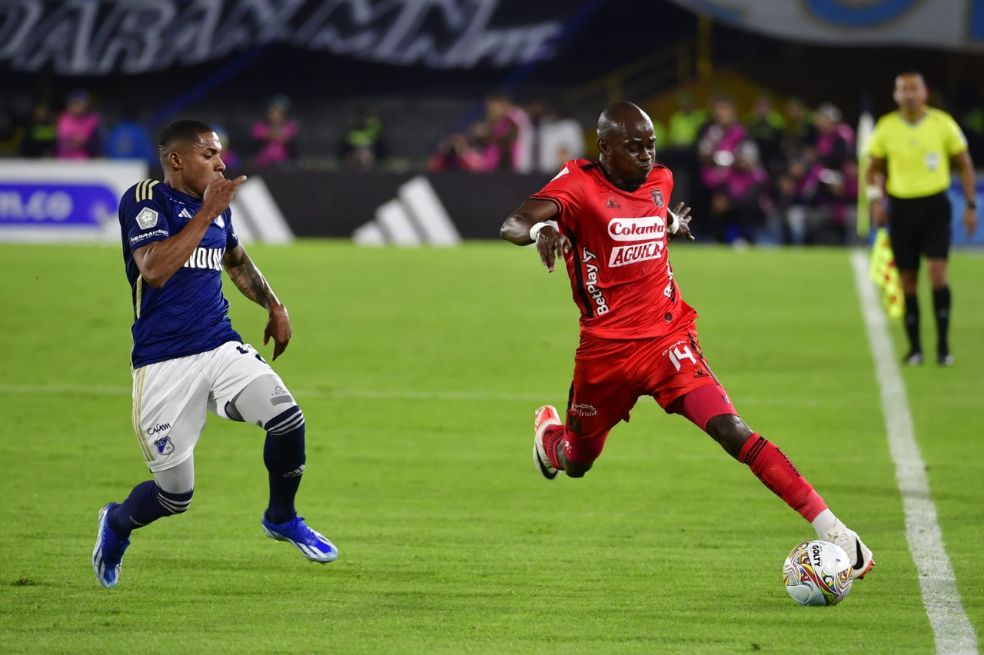 Gracias a su triunfo contra América, Millonarios ahora es tercero de la Liga BetPlay.