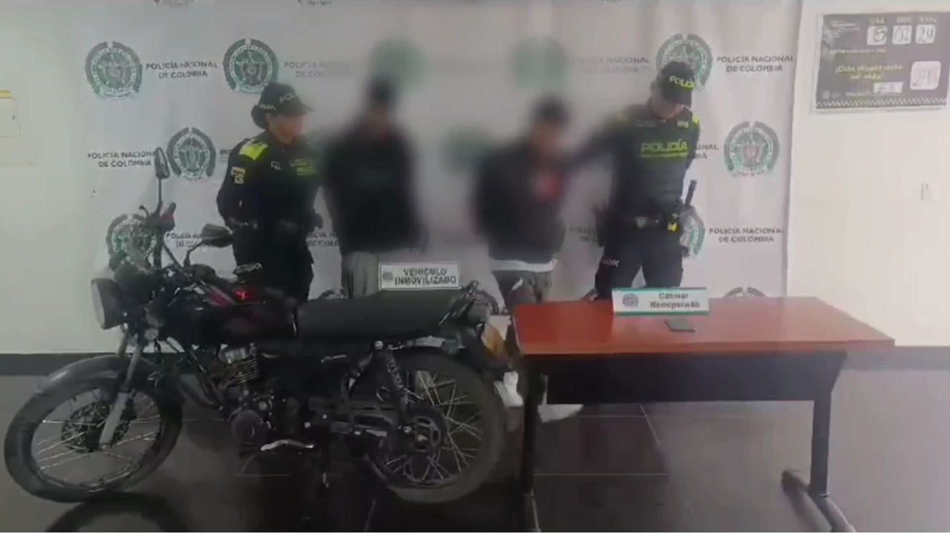Capturan a delincuentes luego de cometer ‘raponazo’ en el barrio Venecia