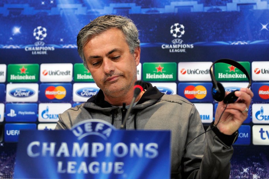 Mourinho reconoce que eliminación de la Champions sería un fracaso