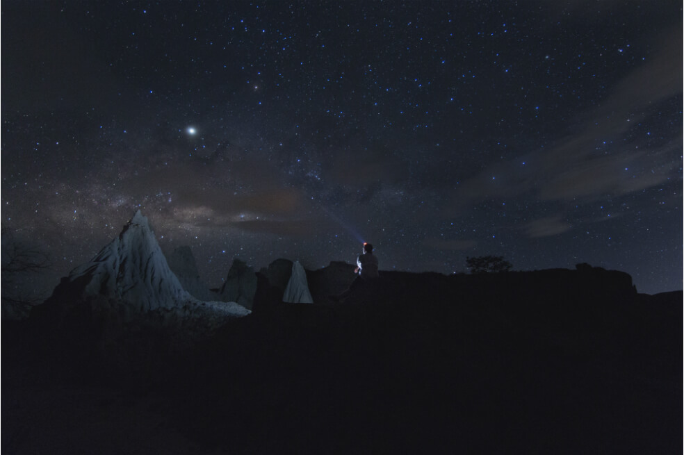 Lo que guarda la noche y el cielo del desierto de la Tatacoa