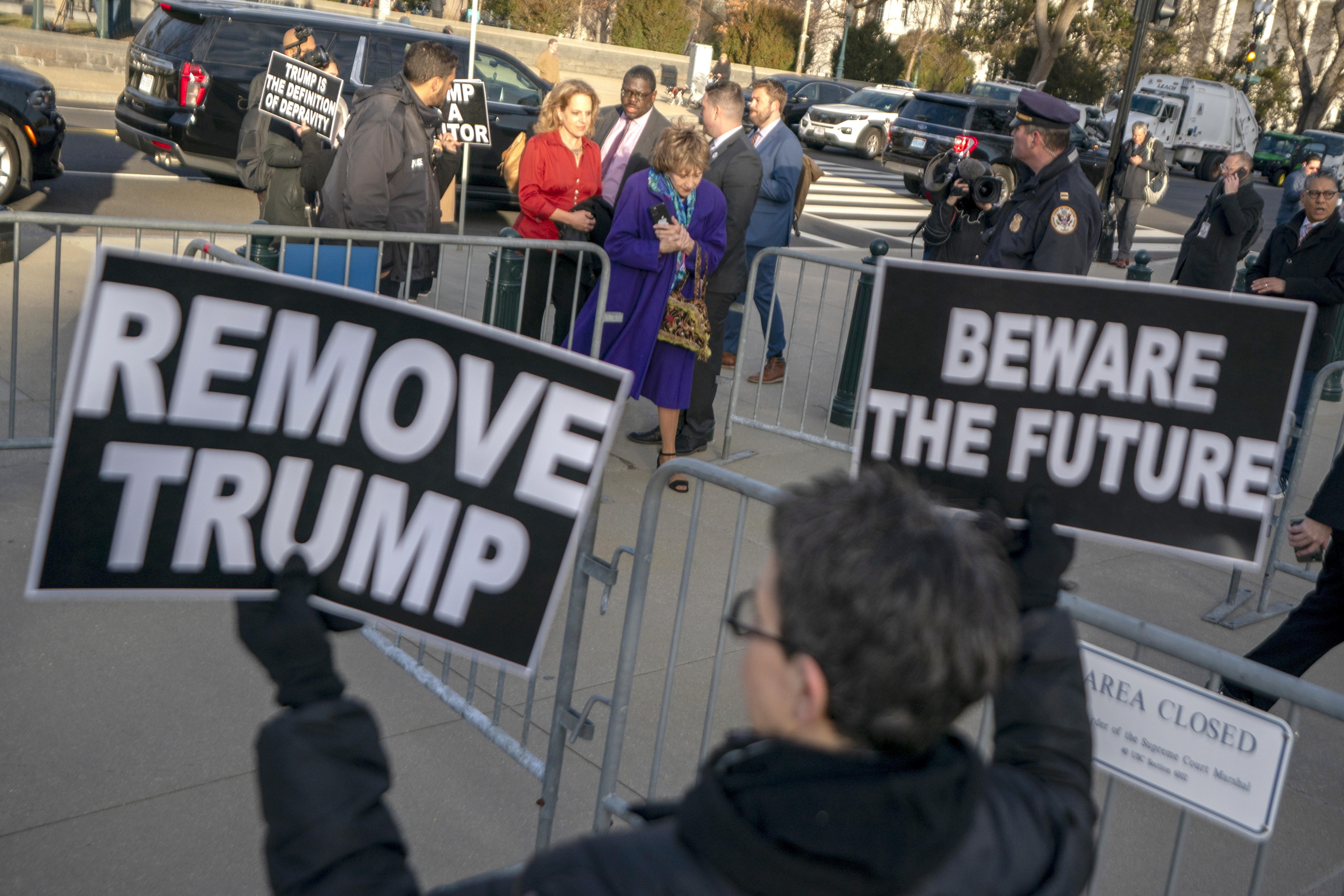 Corte Suprema de EE. UU. está escéptica sobre excluir a Trump de las elecciones