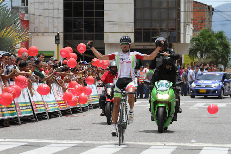 Mauricio Ortega, nuevo líder de la Vuelta a Santander