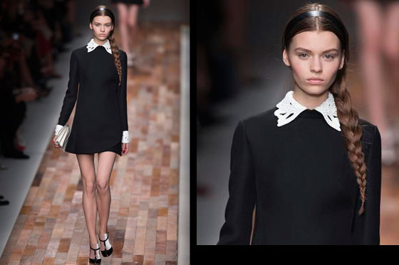 Valentino empodera el traje negro