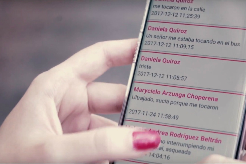 Freeya, una app colombiana que denuncia el acoso callejero