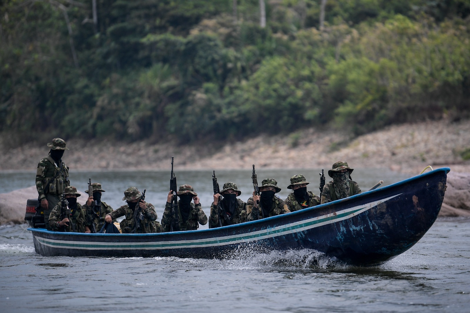 Según información de la Fiscalía, Comandos de la Frontera tendría aproximadamente mil hombres en armas.