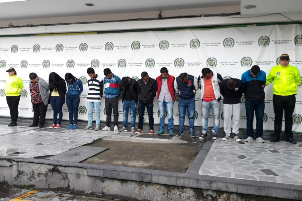 Desarticulan banda de microtráfico, responsable de 11 homicidios en Bosa