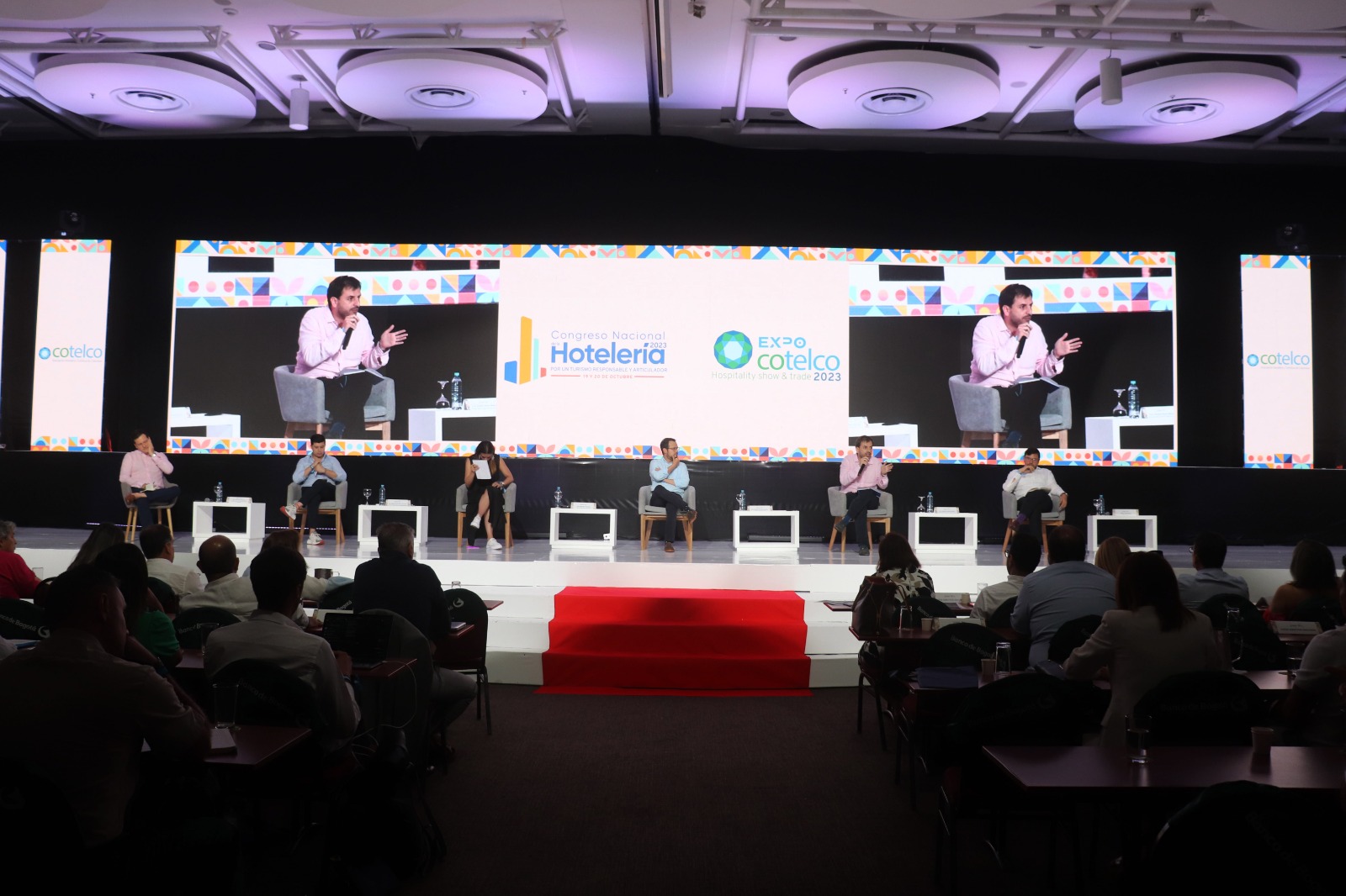 José Andrés Duarte, presidente ejecutivo de Cotelco, en el Congreso Nacional de la Hotelería.