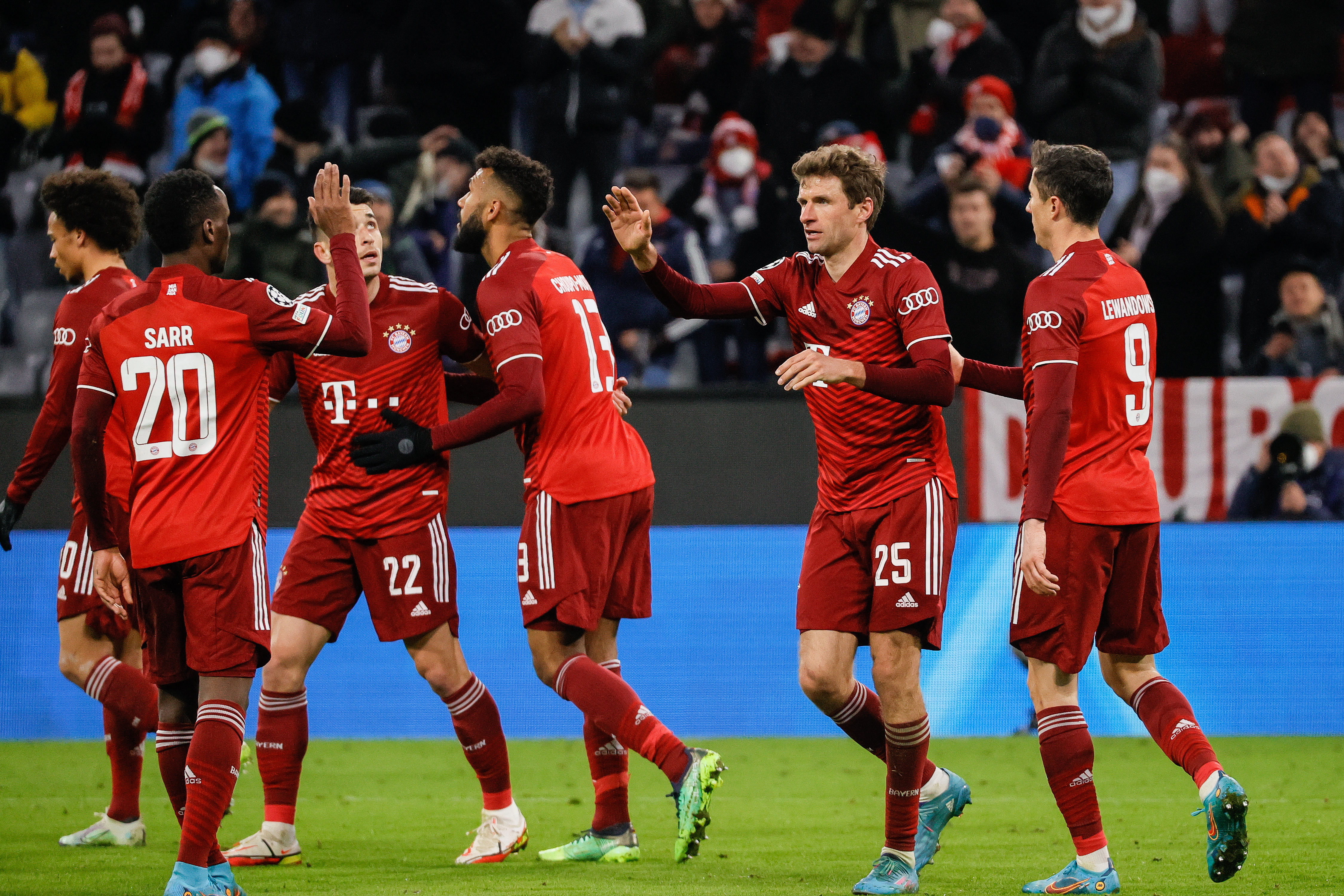 UEFA Champions League: Bayern Múnich clasificó con goleada