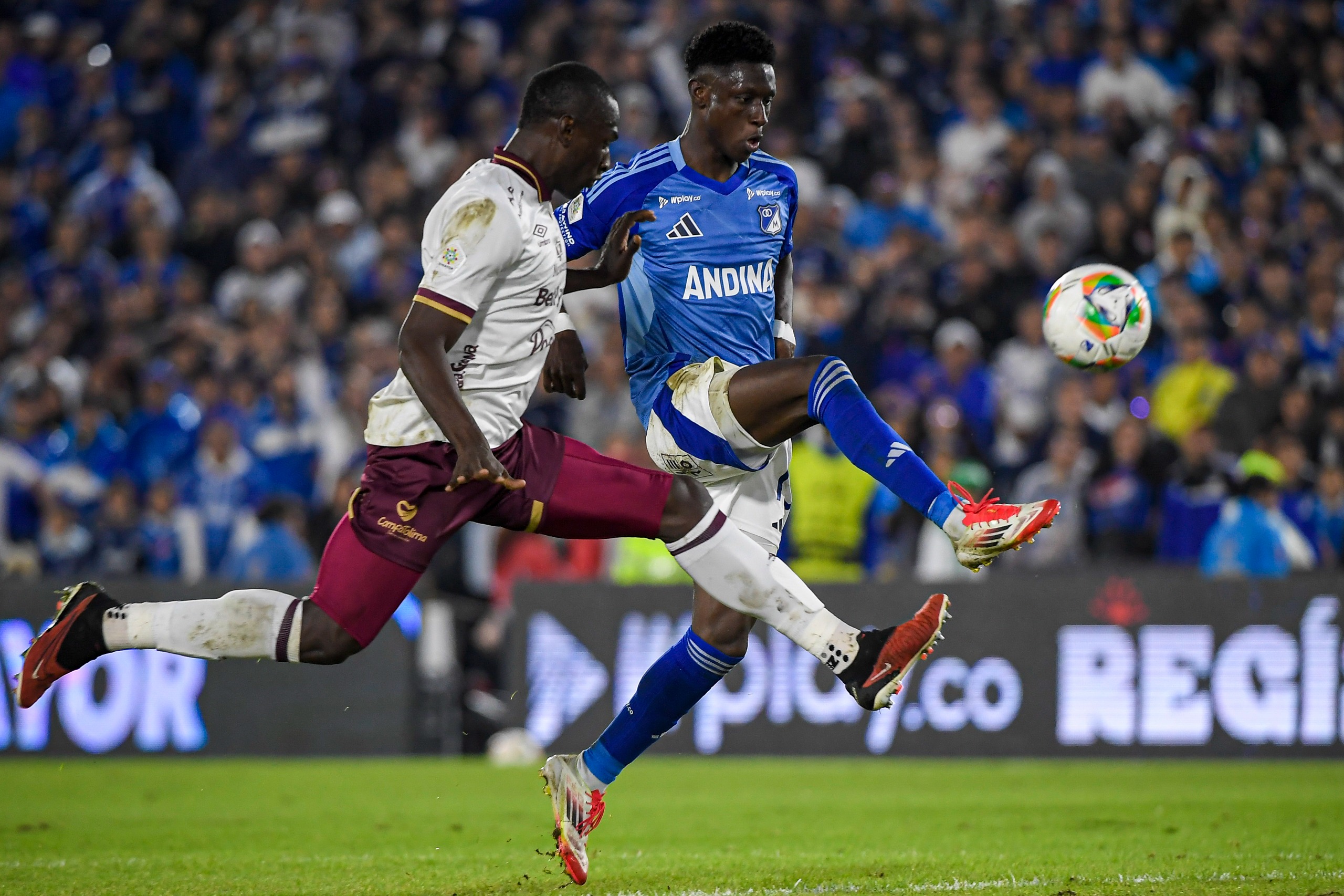 El partido entre Millonarios y Deportes Tolima le dio fin a la jornada del domingo por la Liga BetPlay.