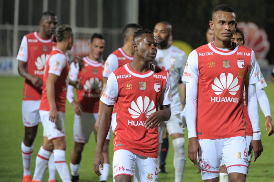Santa Fe se mantiene por fuera de los ocho: empató 2-2 ante el Cali
