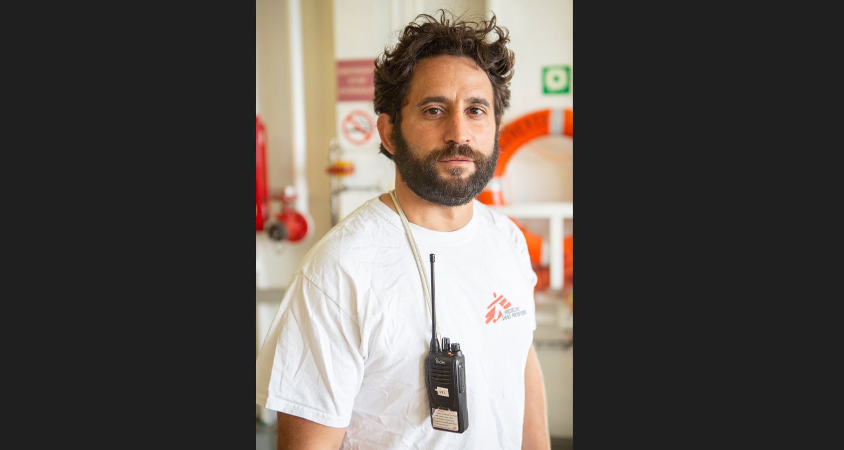 Juan Matías Gil, jefe de misión del Geo Barents.