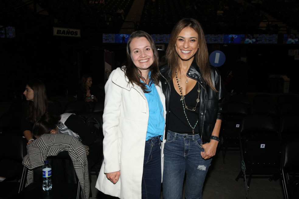 Adriana Wilches y Alexandra Santos
