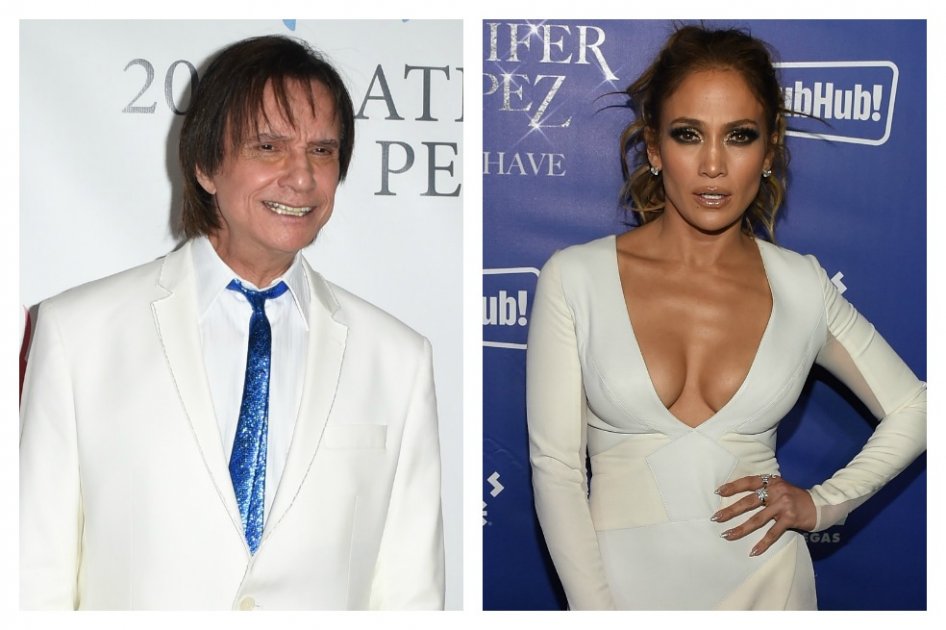 Roberto Carlos y Jennifer Lopez.
