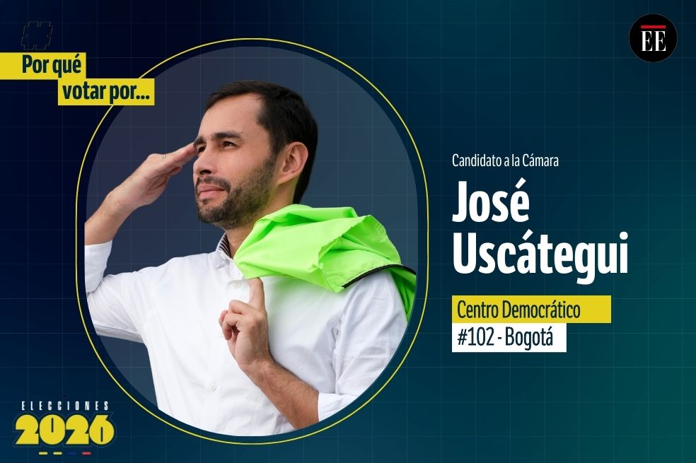 “Por qué votar por”: José Uscátegui, candidato a la Cámara
